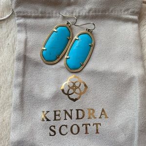 Kendra Scott Elle turquoise earrings